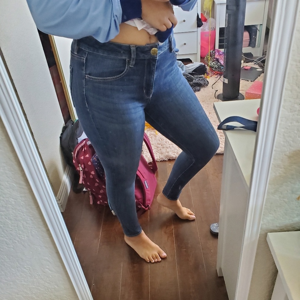American Eagle Super Stretch Skinny Jeggings!
